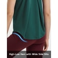 thumbnail image 5 of BALEAF Women's Workout Tops Racerback Sleeveless Running Athletic Tank Tops Quick Dry Shirts for Sports GYM Exercise Green L, 5 of 7
