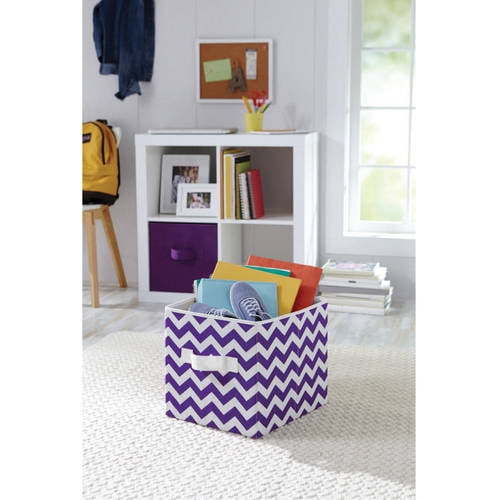 Better Homes and Gardens Collapsible Fabric Storage Cube, Set of 2