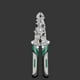 thumbnail image 4 of Pelacables plegable 18 en 1 Pelacables 18 en uno Plegable Crimper y pelacables Pelacables multifuncional Crimper Cutter Alicates para cortar, 4 of 4