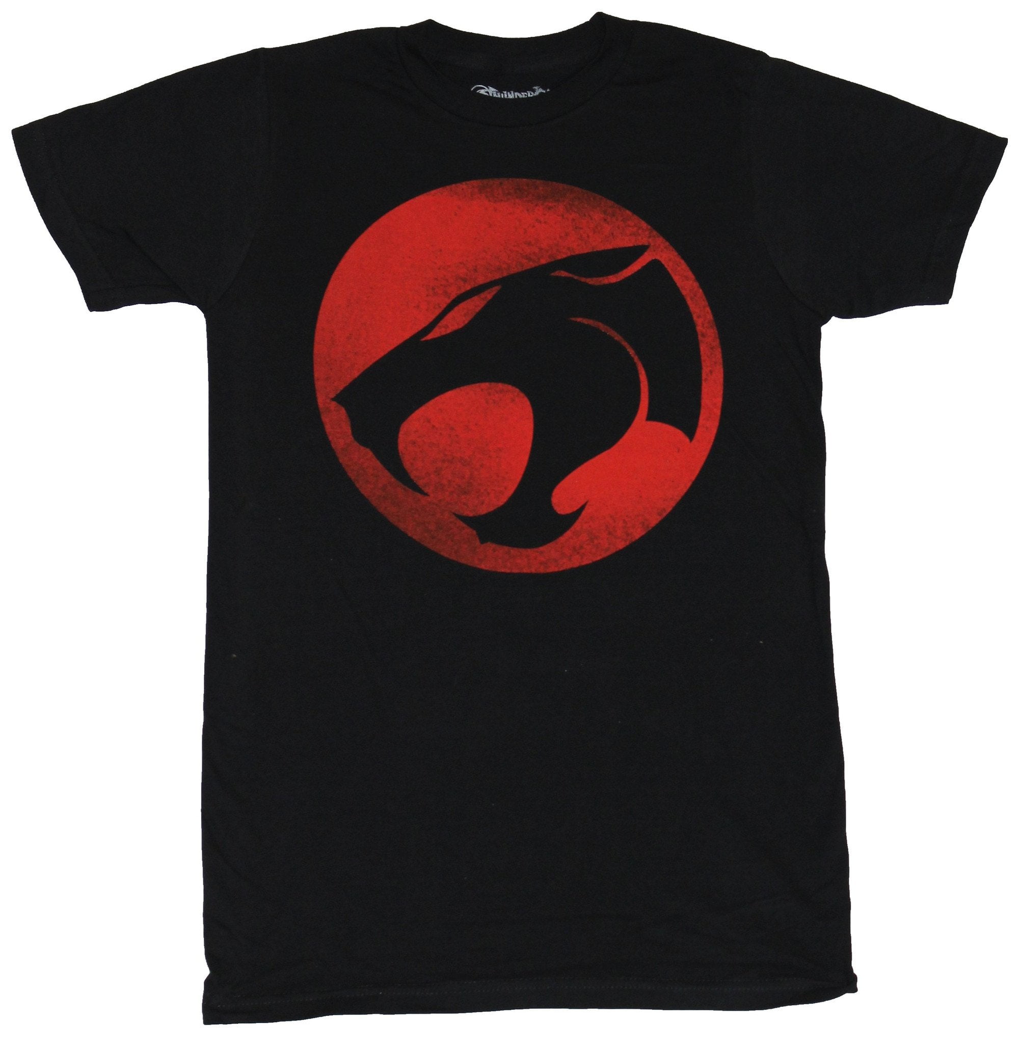 Thundercats Girls Juniors TShirt Distressed Classic Thndercats Logo