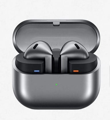 Samsung, SM-R530NZAAXAR, Galaxy Buds3, Built-in Microphone, Wireless Bluetooth In-Ear Earbuds, Bixby, Google Assistant, Smart Things and much more, Silver, 1, 1, 1