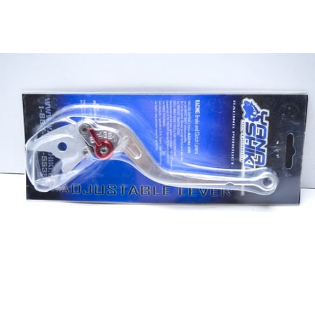- Yana Shiki TXRS15, 652327 Honda Silver Long 6 Position Adjustable Brake Lever QTY 1