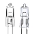 thumbnail image 1 of Bombilla Halógena G4, Bombilla G4 de 12V 10W, Blanco Cálido 3000K, 150LM, Regulable, Lámpara Halógena G4, Lámpara de Cápsula Transparente, Paquete de 10, 1 of 5
