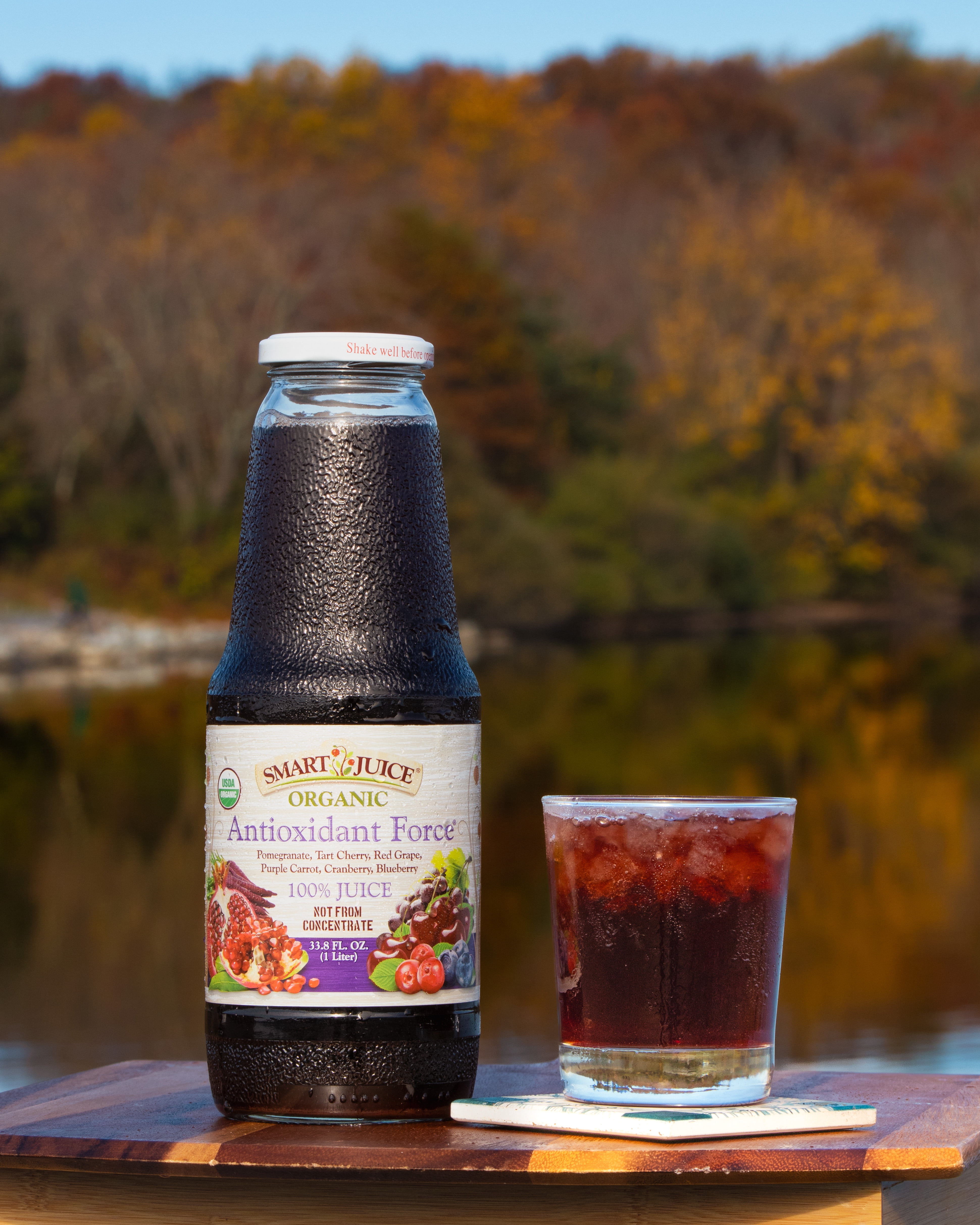 Smart Juice Antioxidant Force Organic - 33.8 fl oz (1L) - (Pack of 6)