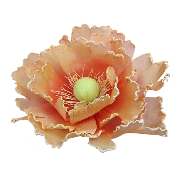 Cabeza de flor artificial, flor de imitación decorativa, cabeza de flor falsa para naranja 40cm