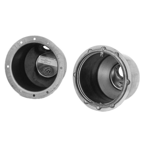 Pentair Small Stainless Steel Niche 3/4in. Rear Hub for Concrete Installation 78244200