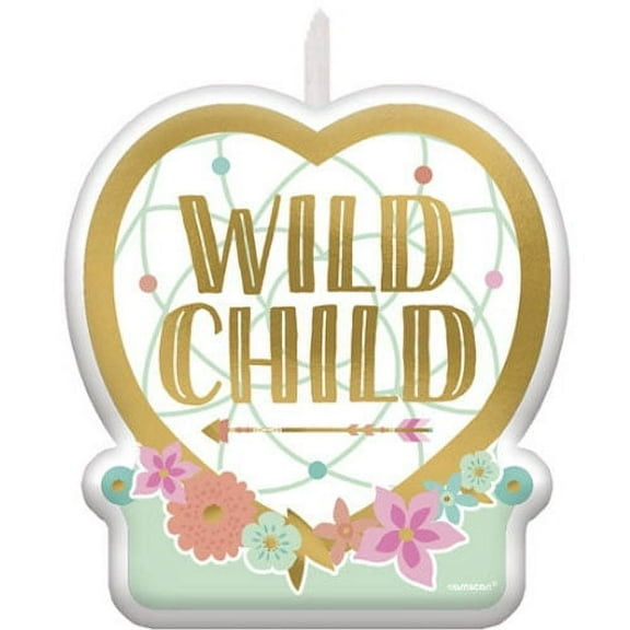 Boho Birthday Girl Birthday Candle