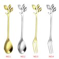 thumbnail image 4 of Tree Branch Shape Dessert Spoon Fork Coffee Stirring Fork Coffee Stirring Spoon Milktea Tea Ice-cream Scoop Tableware, 4 of 8