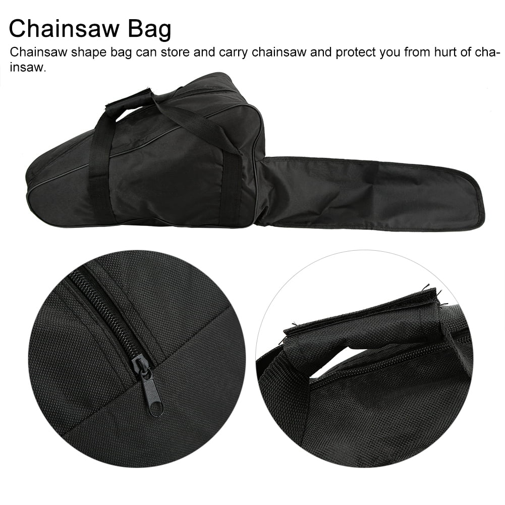 Portable Oxford Cloth Storage Bag Chainsaw Carry Case Bag Bar Chain Cover Case 