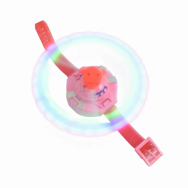 Windmills Flashing Light Up LED And Music Rainbow Spinning Windmill