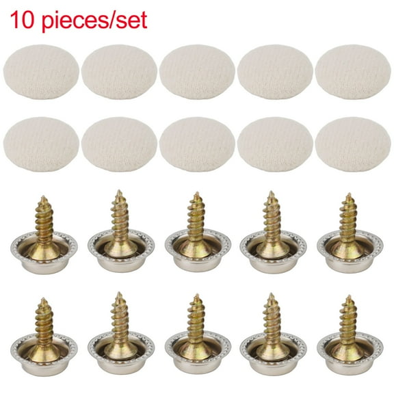 10pcs/Set Car Roof Buckles Headliner Repair Fixing Screw Cap Rivets Accessories