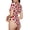 Cartoon Ladybug, variant on Cartoon Hedgehogs Womens One Piece Swimsuits Modest Tummy Control Bathing Suits Lace Up Slimming Swim Suit-Medium