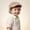 Khaki, variant on Kids Sun Hat with UPF 50 Wide Brim Design for Outdoor Summer Beach Activities Funny Hats Adjustable Cute Caps Adjustable Baseball Hats for Boys & Girls