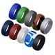 thumbnail image 1 of 10 anillos de silicona para gimnasio, hipoalergénicos, modernos, para hombre y mujer., 1 of 9