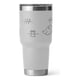 thumbnail image 3 of Vaso Térmico de acero inoxidable WAALS 30oz blanco, 3 of 3