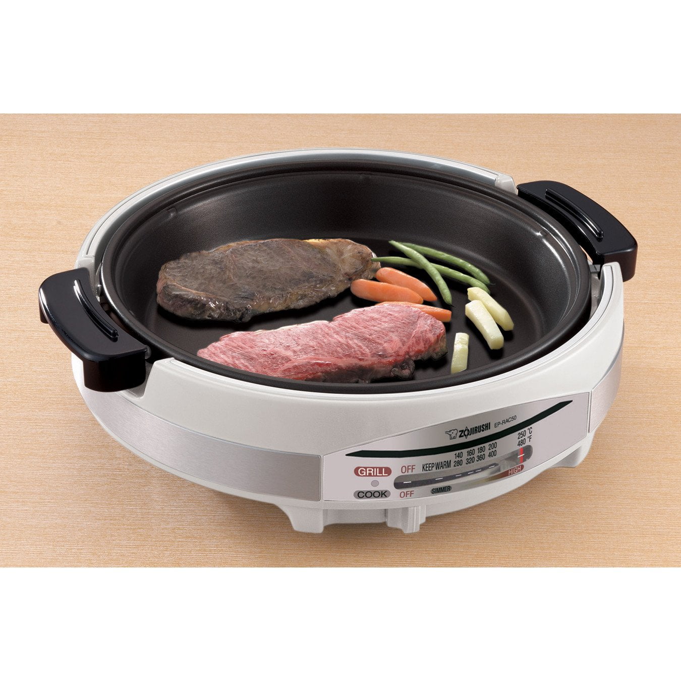 Zojirushi expert electric skillet. EP-EVC/EVQ