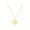 Gold, variant on Simple Stainless Steel Brain Pendant Necklace For Women