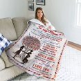 thumbnail image 6 of to My Mom Gift from Son, Mom Gift Throw Blanket, Blanket Gift for Mom Mother-in-Law Grandma, Bonus Mom Stepmom Present, Mom Soft Blanket for Sofa Couch Travel, Mothers Day Birthday Gifts, 6 of 6
