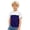 Dark Blue, variant on Kids T Shirts Round Neck Short Sleeve Boys Pink Shirt Basic Boys Solid Color Shirts 4-5 Years