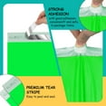 thumbnail image 3 of CHL-Poly Mailers 14.5x19 Pouces 50 Pcs - Sacs d'Expédition Imperméables et Résistants aux Déchirures pour Petites Entreprises - Sacs d'Emballage Verts avec Fermeture Auto-Scellante - Polymailers, Enveloppes de Courrier, 3 of 4