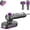 Black, variant on Mini Steam Iron – Crisp Clothes in Minutes, Portable Travel Steamer with LCD Display, 90° Swivel Handle & Fast Heat Up, Powerful Wrinkle Remover for Home & Travel