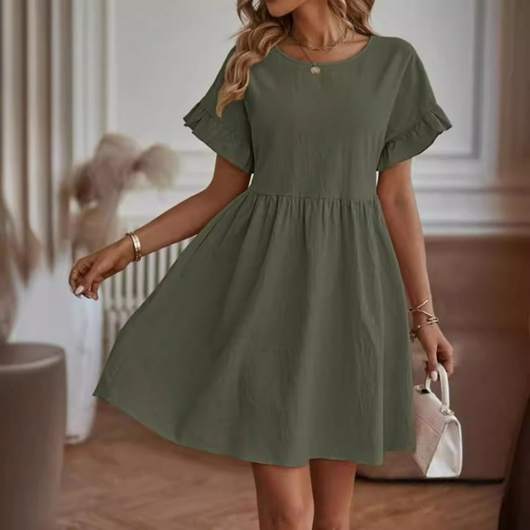 retro summer a line dress loose fitting 4319 retro summer a line dress loose fitting 4319