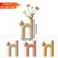 thumbnail image 3 of ⚡ Big Sale ! Northern Beauty Style Cute Cat Flower Bottle Living Room Flower Arrangement Home Decor Color Light Yellow Light, 3 of 8