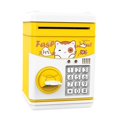 thumbnail image 3 of Caja de ahorro de banco de dinero de huellas dactilares de contraseña, caja de ahorro de dinero de almacenamiento, juguetes de dinero Amarillo Macarena Hucha, 3 of 6
