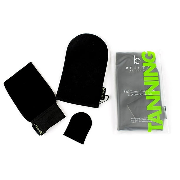 Beauty by Earth Self Tanning Applicator Mitt Soft, Double Sided