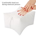 thumbnail image 4 of Almohada para reposo de manos, Dekaim 3 colores Mesa para decoración de uñas Almohada para manos y pies Suave PU Reposabrazos Salón Manicura Almohada para el cuidado de las uñas(Blanco), 4 of 5