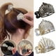 thumbnail image 1 of Xihbxyly Pinza para El Cabello de Aleación, Elegante Accesorio para Cola de Caballo con Perlas, Cómoda Horquilla de Metal, Elegante Diseño con Flecos, Perfecta para Fiestas y Eventos Diarios, Un Artí, 1 of 3