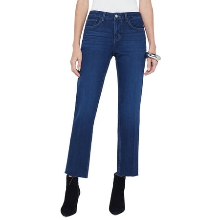 L'AGENCE womens L AGENCE Mirlana Low-Rise Stovepipe Harlan Straight Leg Jean 34