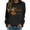 Black, variant on Arlun Womens Sweatshirts Jesus Faith Bible Verse Cute Cross Pumpkin Graphic Printed Sweatshirt Christian Long Sleeve Crewneck Trendy Religious Pullovers Tops White XL
