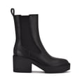 thumbnail image 4 of Nine West Womens Doleas 3 Faux Leather Mid-Calf Chelsea Boots, 4 of 5