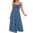 thumbnail image 1 of Vestido YATHON Midi Floral Corset Maxi para mujer, casual, de verano, 1 of 3