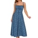 thumbnail image 1 of Vestido YATHON Midi Floral Corset Maxi para mujer, casual, de verano, 1 of 3