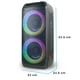 thumbnail image 2 of Bocina Portátil Bluetooth Steelpro Nebula Negro Suspensión de Aire, 2 of 7