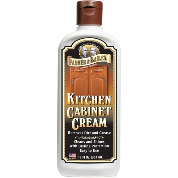 Parker & Bailey Kitchen Cabinet Cream 12 oz. bottle, 12 Ounce, White