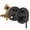 Matte Black, variant on Tru-Temp Pressure Balanced Mixing Valve with Two Way Diverter Round Trim Matte Black