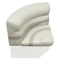 thumbnail image 4 of Wise BM11028-1066 Premier Series Pontoon 28" Radius Corner Cushion Set - Platinum / Mocha Java / Khaki, 4 of 11