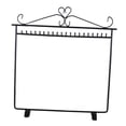 thumbnail image 4 of Tnarru Metal Jewelry Display Rack Holder Storage ,20 Hooks ,Desk Ear, Necklaces ,Anklets ,Bangles Hanging Watches Craft Shows Organizer Hanger Stand Black, 4 of 6