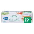 thumbnail image 1 of Sacs à Sandwich Refermables Great Value, 1 of 1
