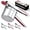 Red, variant on MINTEEM 15oz Potato Ricer,Long Handle Heavy Duty Stainless Steel Potato Masher Kitchen Tool, Press and Mash Kitchen Gadget For Perfect Mashed Potatoes