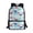 Pastel Dinosaur Print, variant on HUIACONG Flaming Baseball Print School Backpack for Ages 6-18 Large Capacity Breathable Padded Ergonomic Straps for Boys Girls Elementary Middle High School Students Daily School Use