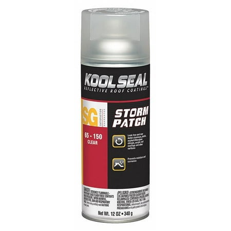 KST COATINGS KS0065150-18 Storm Patch 12 oz. Clear Leak (Best Central Heating Leak Sealer)