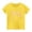 Yellow, variant on YAYUBA Kid T Shirts Girls Cartoon Print Round Neck Back To School Short Sleeve T-Shirt Cute Pullover Tops Preppy Toddler Clothes for Girls, 6-7 Years, Green