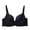 Black, variant on Lift Support Underwire Push Up Bra for Plus Size Women D Cup Lightweight Anti Sagging Solid Color Full Coverage Everyday Comfort