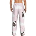 thumbnail image 3 of Haiem Cute Panda Men's Pajama Pants Ultra Lightweight Pjs Bottoms Sleepwear Bottom Pants with Pocket Drawstring-Large, 3 of 9