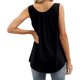 thumbnail image 3 of Moda mujer verano sin mangas Color sólido Causul espalda descubierta blusa Tops Fridja  gh1753, 3 of 3
