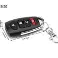 thumbnail image 4 of 4-Pack Universal Remote Key Fob for Garage Door & Gate Opener - Replacement Control, 4 of 5